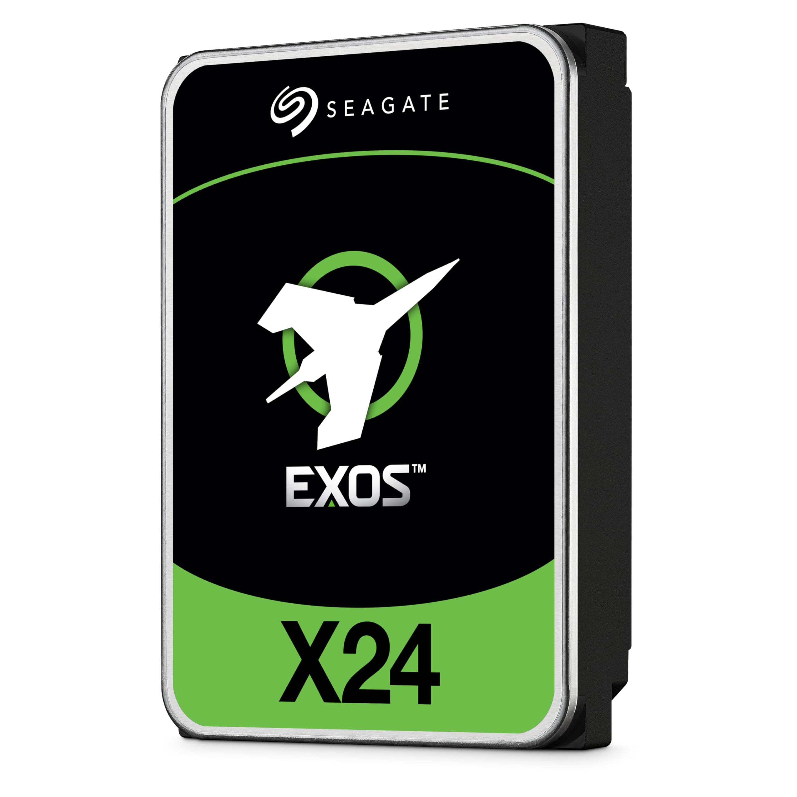 Seagate Exos X24 24TB Enterprise Internal Hard Drive HDD - 12GB/s SAS 7200RPM 2.5M MTBF (ST24000NM007H)