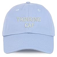 Trendy Apparel Shop Youth Thinking Cap Unstructured Cotton Baseball Cap