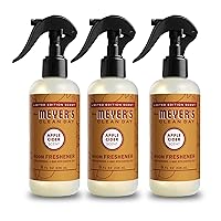 MRS. MEYER'S CLEAN DAY Room and Air Freshener Spray, Non-Aerosol Spray Bottle Infused with Essential Oils, Limited Edition Apple Cider, 8 fl. oz - Pack of 3