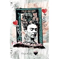 Frida Kahlo Lined Journal Notebook, Perfect Gift, 150 pages, 6 x 9