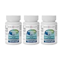 Geri-Care Magnesium Oxide 400mg, 120 tabs/Bottle, Pack of 3