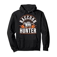 Raccoon Hunting Season Hunt Hobby Coon Hunter Pullover Hoodie