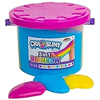CRA-Z-Slimy Bucket Tricolor Rainbow 48 OZ