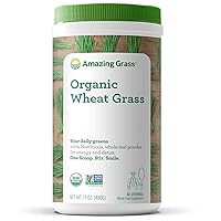 Wheat Grass Powder: 100% Whole-Leaf Wheat Grass Powder for Energy, Detox & Immunity Support, Chlorophyll Providing Greens, 60 Servings