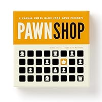 Brass Monkey Pawn Shop – Casual Chess Magnetic Fridge Game with Instruction Book