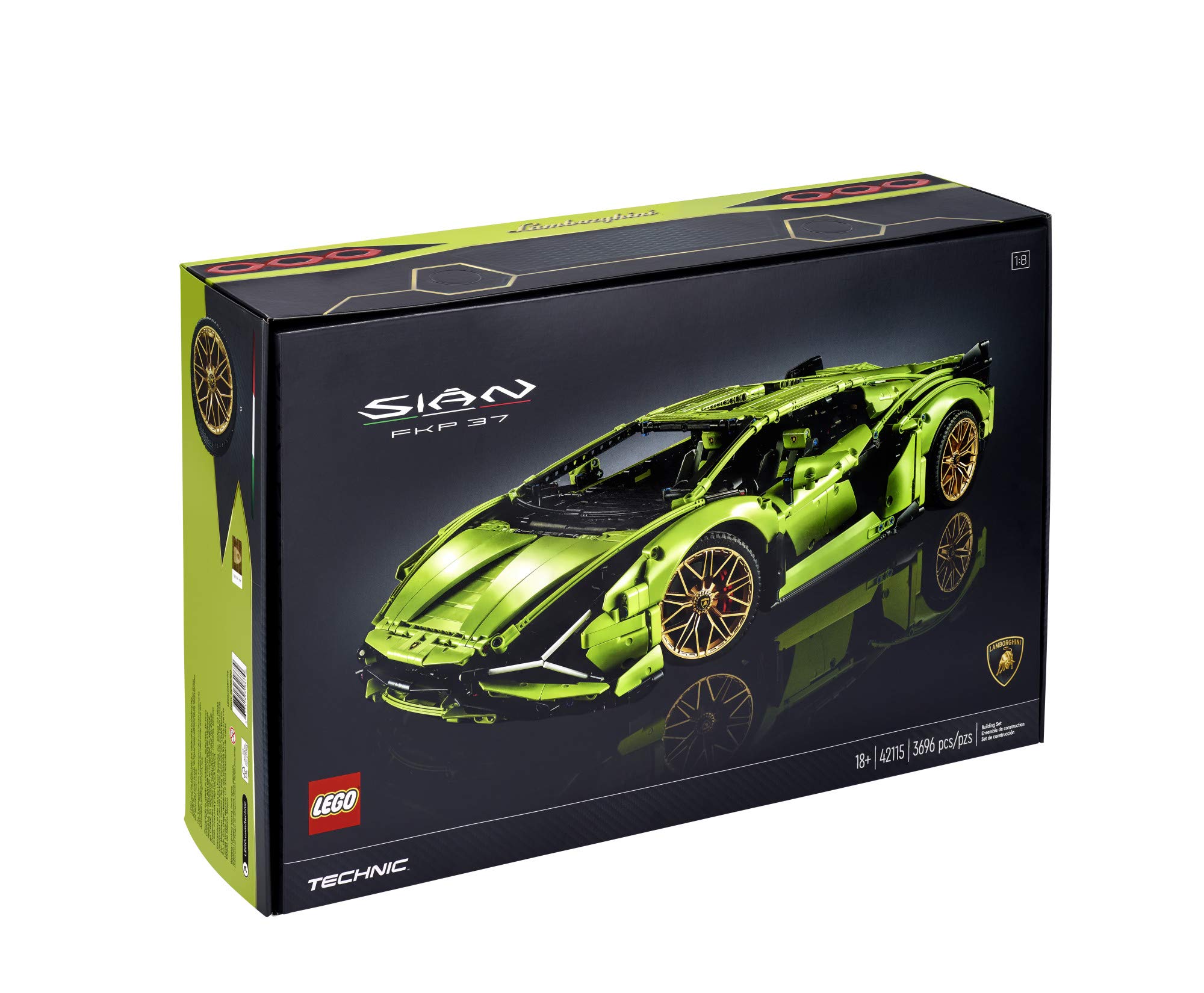 Descubrir 61+ imagen lego lamborghini set