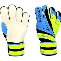 Vizari Avio F.P. Soccer Goalkeeper Goalie Gloves - Superior Grip, All Skill Levels - Non-Slip Receiver Gloves for Kids and Adults