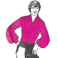Vintage 1960s Sewing Pattern – Men's Cat Shirt - Dance Shirt - Chest: 36” (91.4cm)