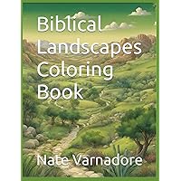 Biblical Landscapes Coloring Book Biblical Landscapes Coloring Book Paperback