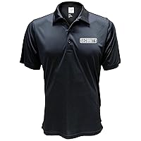 Security Polo Reflective Design, Performance Polo w/Moisture Wicking Technology…