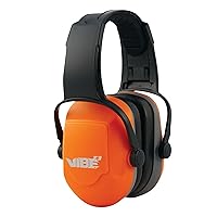 Jackson Safety Noise Reducing, Dielectric, Adjustable Safety Ear Muffs, 23dB NRR, Orange, 20773
