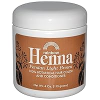 Henna Hair Color and Conditioner Persian Light Brown - 4 oz