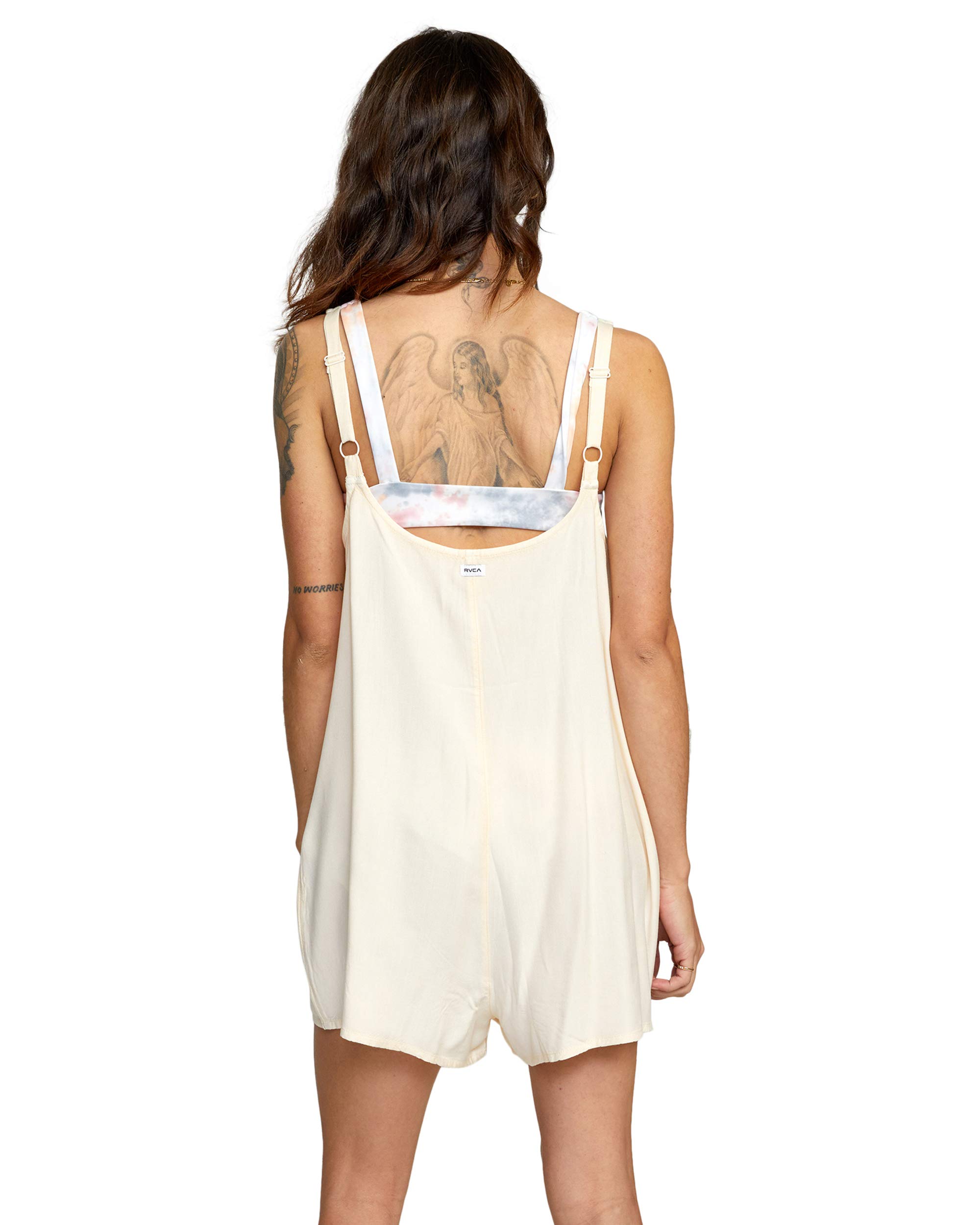 RVCA Women's Standard Marina Romper Coverup