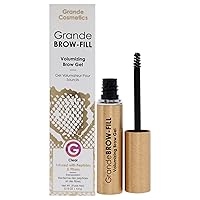 GrandeBROW-FILL Volumizing Brow Gel, Tinted or Clear Eyebrow Mascara, Soft Flexible Hold, Water Resistant