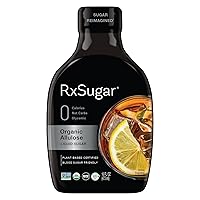 Delicious Plant-Based Organic Single Pack Liquid Sugar, 16 oz | Allulose sweetener | 0 Calorie, 0 Net Carbs, 0 Glycemic | Diabetes-Safe Natural Sugar | Keto Certified | Non-GMO Project Verified | Gluten-Free Certified