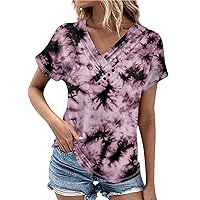 Women's Tops Workout Tops for Women Last Minute Spanish Strapless Tops for Women Summer Boxy Crop Top Jamaica Shirt T-Shirts Friends Purple S