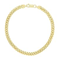 14K Gold or Rhodium Plated Silver Miami Cuban Chain For Men | 1mm-13mm Thick | Solid 925 Miami Cuban Italian Necklaces For Men