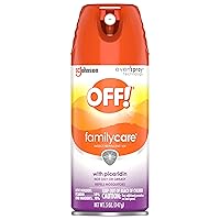 OFF! FamilyCare Insect & Mosquito Repellent Aerosol, Bug Spray Made with Picaridin for Everyday Use, 5 oz