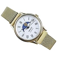 Raketa Quartz Mens Watch Bracelet Stainless Steel Watch Condition Gift Idea (Milanese Bracelet)