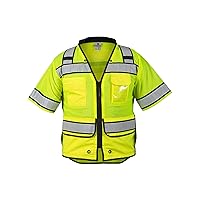 High Performance Surveyors Vest 5XL Lime