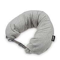Samsonite Microbead 3-in-1 Neck Travel Pillow,Plastic, Frost Grey, One Size