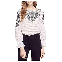 Free People Womens Everything I Know Peasant Blouse