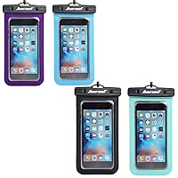 Hiearcool Universal Waterproof Case,Waterproof Phone Pouch Compatible for iPhone 12 Pro 11 Pro Max XS Max XR X 8 7 Samsung Galaxy s10/s9 Google Pixel 2 HTC Up to 7.0