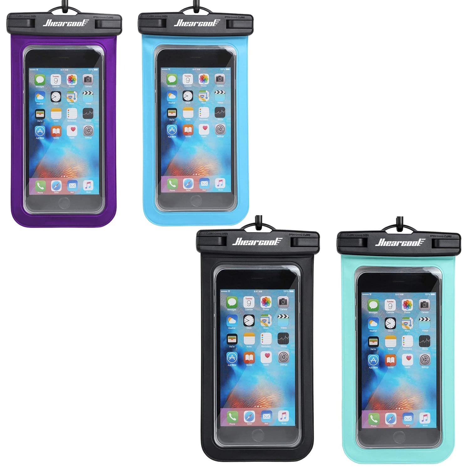 Universal Waterproof Case,Waterproof Phone Pouch Compatible for iPhone 12 Pro 11 Pro Max XS Max XR X 8 7 Samsung Galaxy s10/s9 Google Pixel 2 HTC Up to 7.0