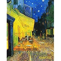 Vincent Van Gogh Agenda Annual 2022: Terraza de Café por la Noche | Planificador Semanal | 52 Semanas Enero a Diciembre 2022 | Postimpresionismo (Spanish Edition)