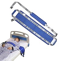 Bed Transfer Sling for Seniors,Soft Waterproof Patient Elderly Safety Lifting Aid with Mobility Belt for Home Hospital, Widened Back Curve Design Transfer Belt for Movement, Bed Transfer Sling El