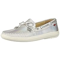 Marc Joseph New York Unisex-Child Casual Comfort Slip on Moccasin Tie-Bow Loafer Driving Style