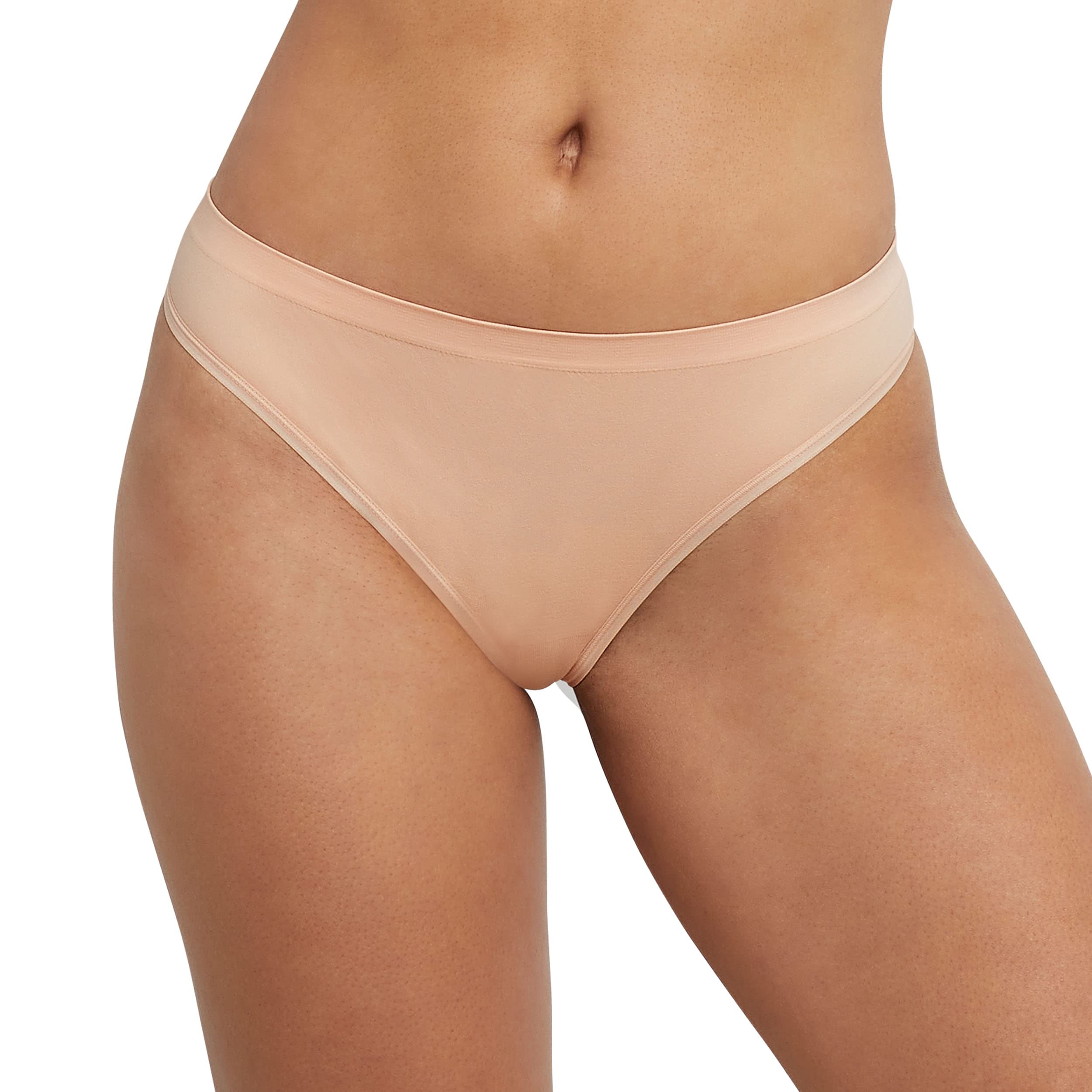 Hanes Women's Underwear Pack, ComfortFlex Fit Panties, Seamless Underwear, 6-Pack (Colors May Vary)