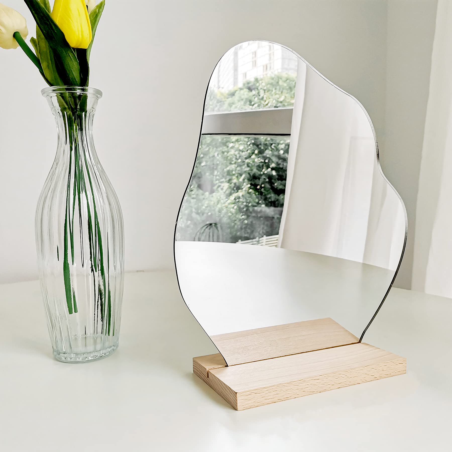 Mua Aesthetic Room Decor Desk Mirror, Decorative Locker Mirror ...