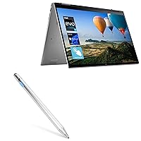 BoxWave Stylus Pen Compatible with Dell Inspiron 16 2-in-1 (7620) - AccuPoint Active Stylus, Electronic Stylus with Ultra Fine Tip for Dell Inspiron 16 2-in-1 (7620) - Metallic Silver