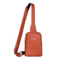 Small Sling Bag Crossbody Bag Fanny Waist Packs Cell Phone Chest Purse Casual Daypack Sport Satchel for Women Men