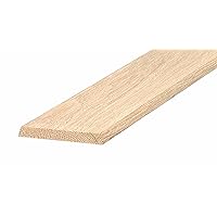 Natural Wood 3-Inch Flat Hardwood Threshold - MD Building Products 11924