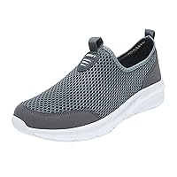 Fashion Summer Men Sneakers Breathable Mesh Lightweight Comfortable Casual Shoes Men's Sneakers 10.5 Roofing