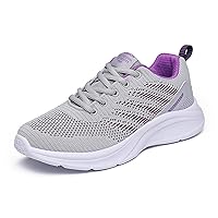 Women's Cloud Walking Shoes Supportive Tennis Running Shoes Lightweight Non-Slip Fashion Sneakers