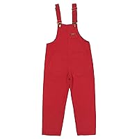 Peacolate 3-14T Big Girls Rompers Loose Bib Overalls Jeans Denim Jumpsuits (Red,13-14Years)