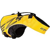 EZYDOG X2 Boost Life Jacket | Boating, Dog Friendly, Paddle Board, Superior Buoyancy, Rescue Handle, Lifejacket (Large, Yellow)