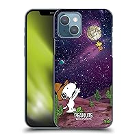 Head Case Designs Officially Licensed Peanuts Nebula Balloon Woodstock Snoopy Space Cowboy Hard Back Case Compatible with Apple iPhone 13