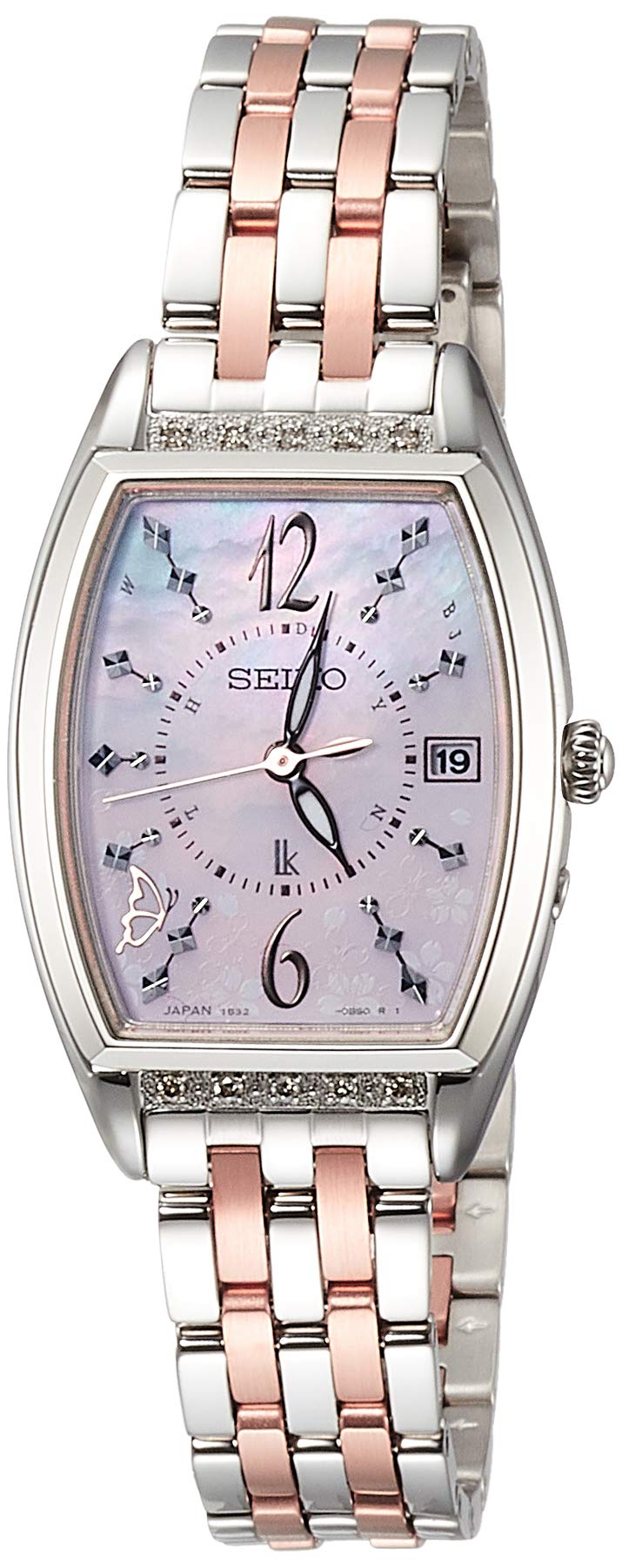 Seiko SSVW191 Women's Wristwatch Silver