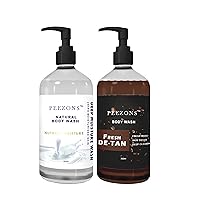 Combo Of Natural And Fresh De-Tan Body Wash For Soft And Smooth Skin (300 ML) - PZ-25