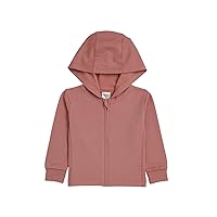Unisex-Baby Pure Comfort Organic Hoodie, French Terry Full-Zip Hooded Sweatshirt, Infant Boys & Girls