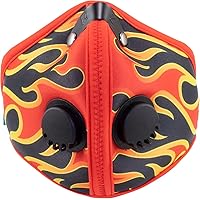 RZ Mask M2 Nylon Face Mask, Extra Large, Flame Out for Woodworking, Home Improvement, and DIY