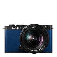 LUMIX S9 Full-Frame Camera, Mirrorless L-Mount, Outstanding Descriptive Performance and Functionality, Compact, Lightweight Body, Easy Sharing of Photos &Videos, LUMIX Lab App - DC-S9KA (Blue)