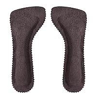 Pigskin High Heel Cushion Inserts for Women, 3/4 Invisible Self-Adhesive Barefoot Cushioning Insoles Arch Support for Dress Shoes Sandals Flats and Boots, Anti-Slip and Ultra-Absorbent, 1 Pair