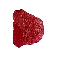 Crystal Healing Red Ruby Stone Rough Specimen 9.50 Ct Uncut Raw Rough Healing Certified Ruby Loose Gemstone