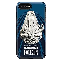 OtterBox SYMMETRY SERIES STAR WARS Case for iPhone 8 Plus & iPhone 7 Plus (ONLY) - Retail Packaging - MILLENNIUM FALCON