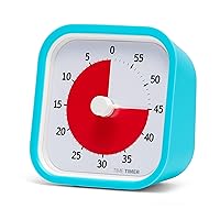 Secura 60-Minute Visual Countdown Timer, 7.5-Inch Oversize Classroom Visual  Timer for Kids and Adults, Durable Mechanical Kitchen Timer Clock with  Magnetic Backing (Blue) - The Secura